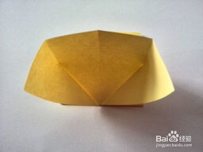 手工折纸制作 八角花筐