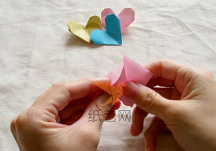 简单的折纸心如何折手工制作教程